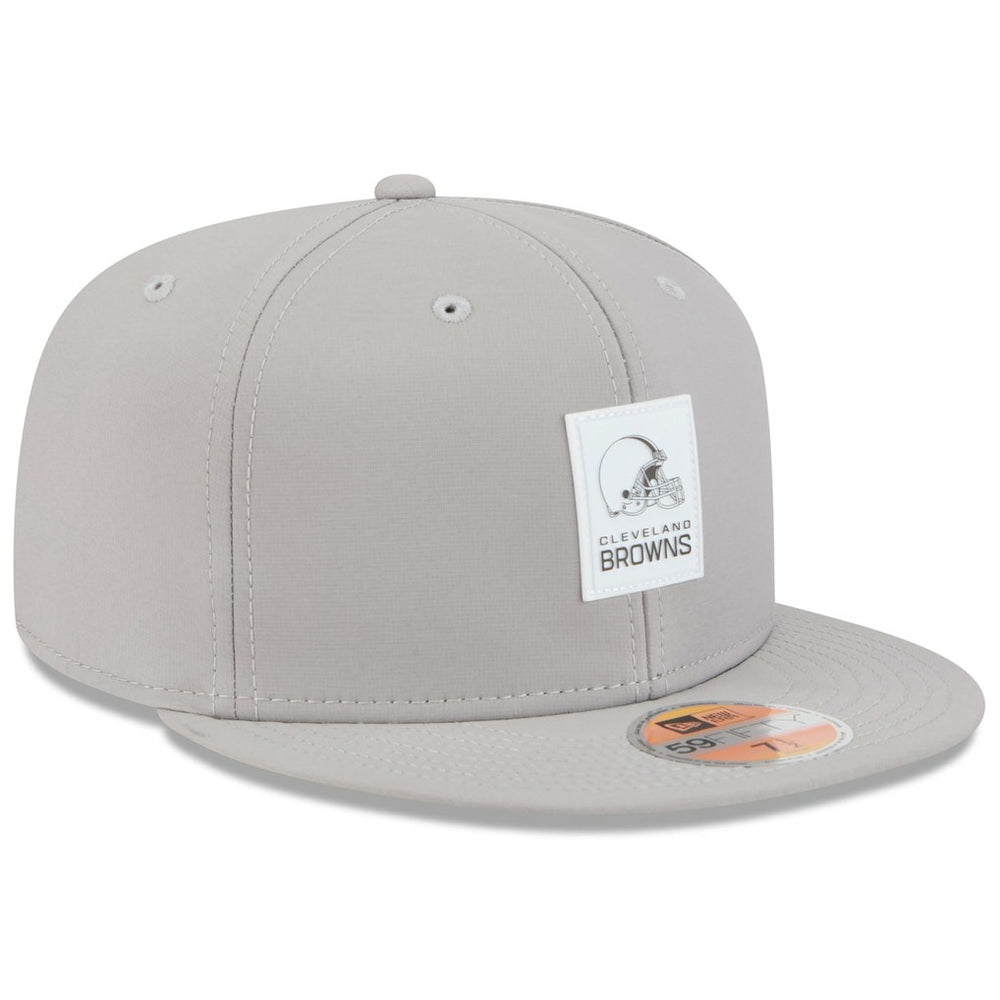 Cleveland Browns New Era 2025 Sideline 59FIFTY Fitted Hat Gray