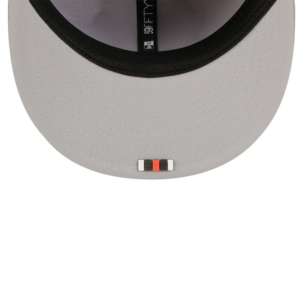 Cleveland Browns New Era 2025 Sideline 59FIFTY Fitted Hat Gray