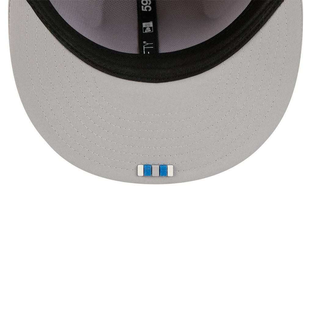 Detroit Lions New Era 2025 Sideline 59FIFTY Fitted Hat Gray