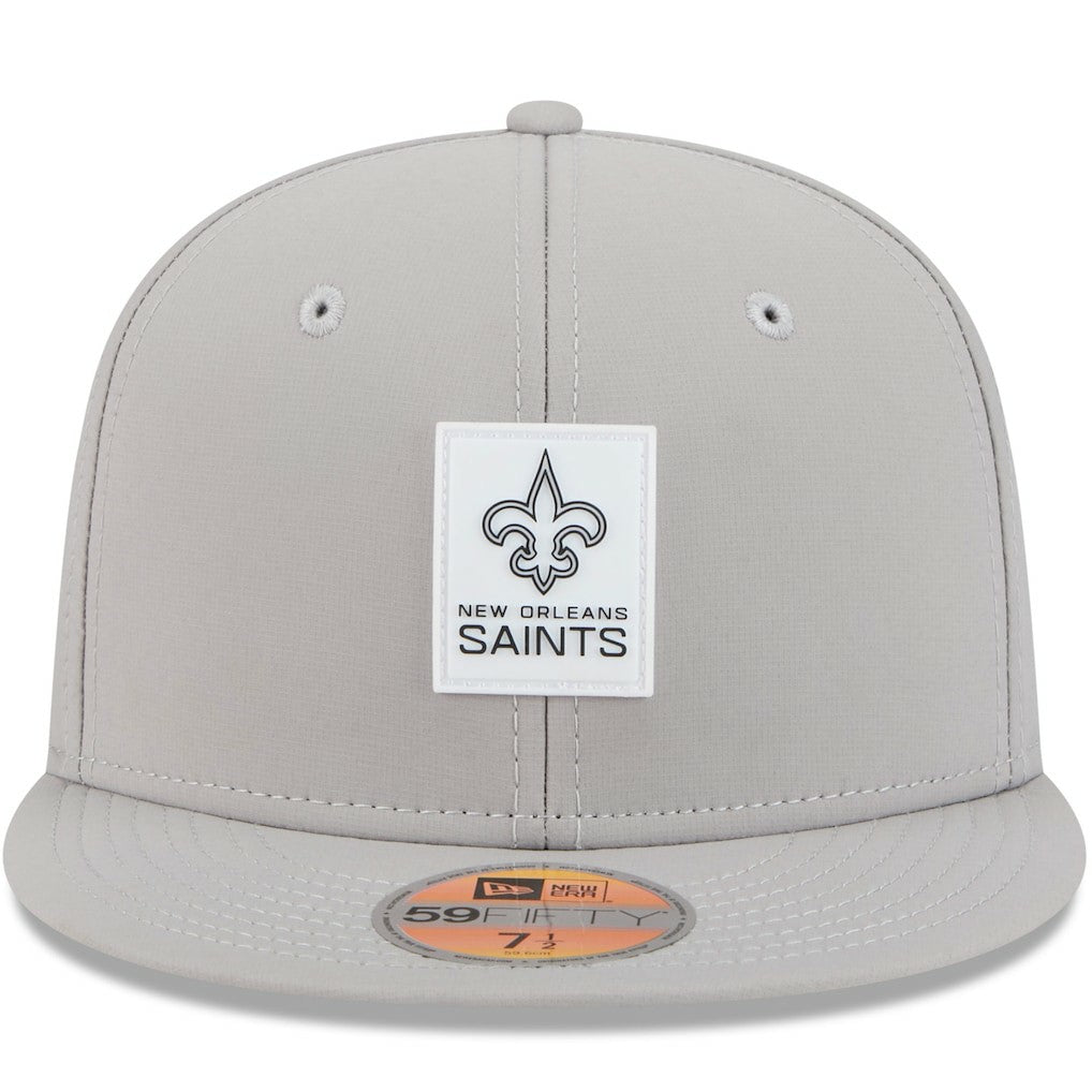 New Orleans Saints New Era 2025 Sideline 59FIFTY Fitted Hat Gray