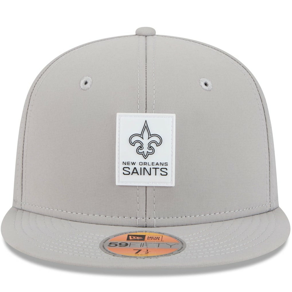 New Orleans Saints New Era 2025 Sideline 59FIFTY Fitted Hat Gray