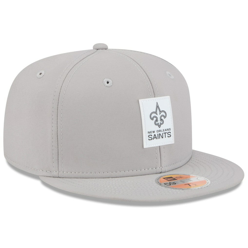 New Orleans Saints New Era 2025 Sideline 59FIFTY Fitted Hat Gray