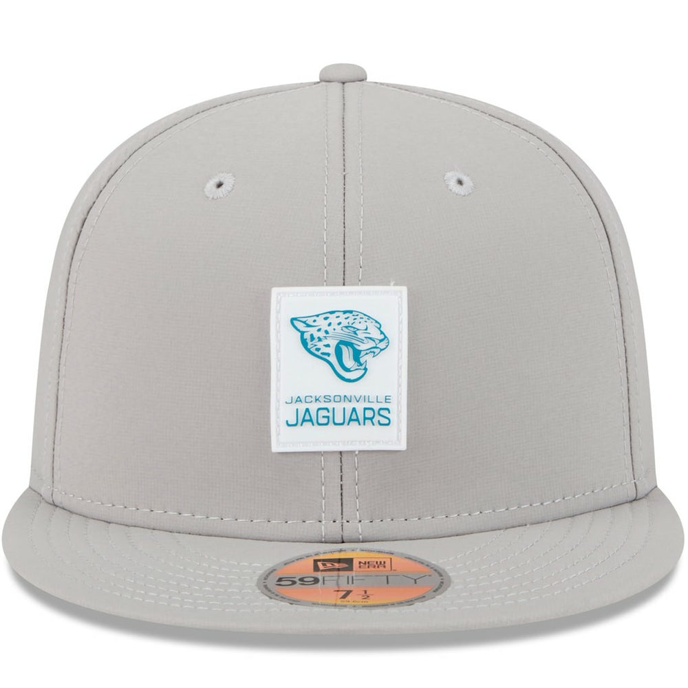 Jacksonville Jaguars New Era 2025 Sideline 59FIFTY Fitted Hat Gray
