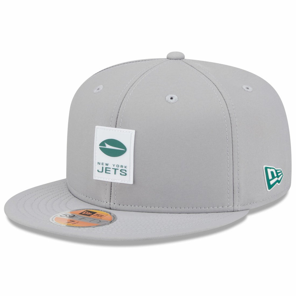 New York Jets New Era 2025 Sideline 59FIFTY Fitted Hat Gray