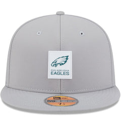 Philadelphia Eagles New Era 2025 Sideline 59FIFTY Fitted Hat Gray