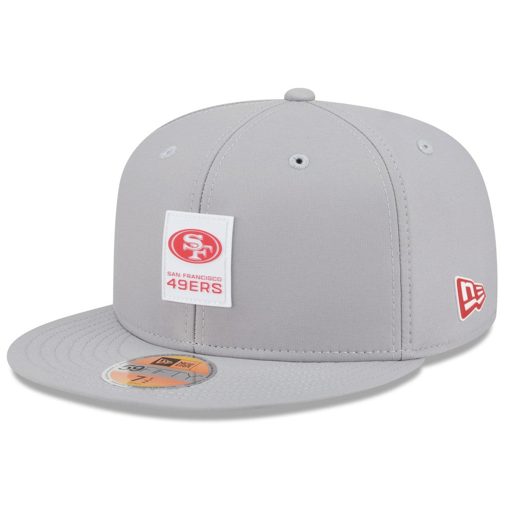 San Francisco 49ers New Era 2025 Sideline 59FIFTY Fitted Hat Gray