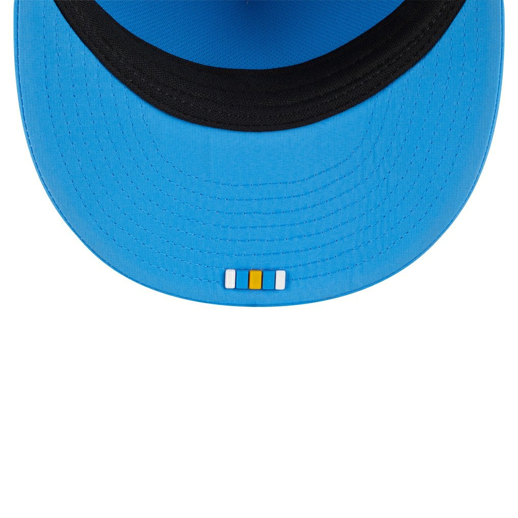 Los Angeles Chargers New Era 2025 Sideline Retro Crown 59FIFTY Fitted Hat Powder Blue