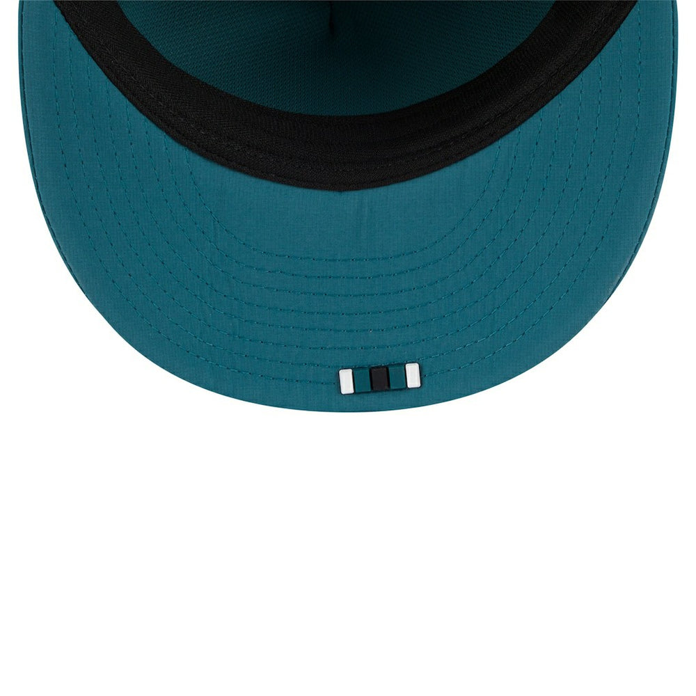 Philadelphia Eagles New Era 2025 Sideline Retro Crown 59FIFTY Fitted Hat Midnight Green