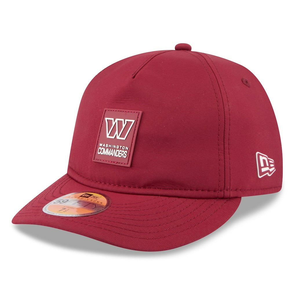 Washington Commanders New Era 2025 Sideline Retro Crown 59FIFTY Fitted Hat Burgundy