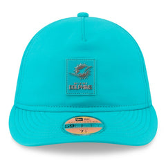 Miami Dolphins New Era 2025 Sideline Retro Crown 59FIFTY Fitted Hat Aqua