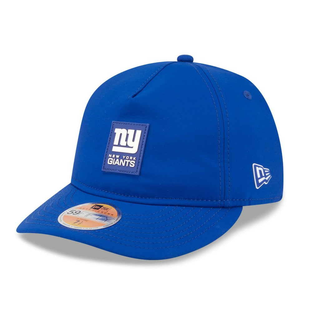New York Giants New Era 2025 Sideline Retro Crown 59FIFTY Fitted Hat Royal