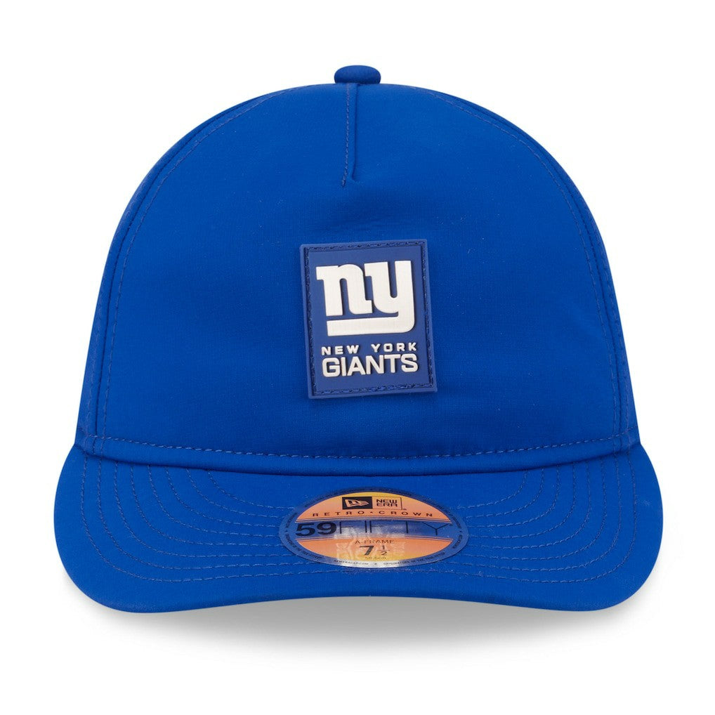 New York Giants New Era 2025 Sideline Retro Crown 59FIFTY Fitted Hat Royal