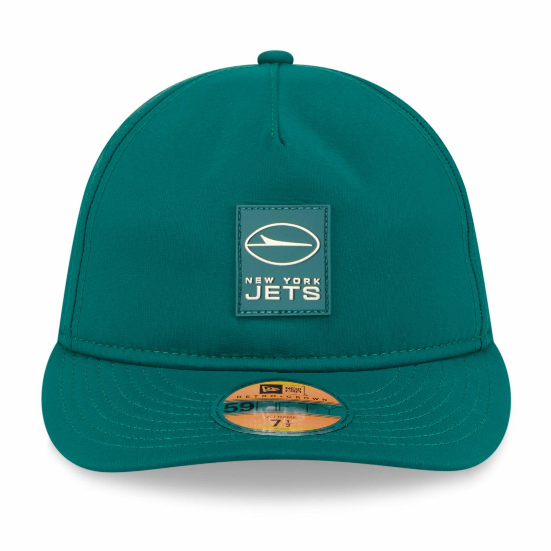 New York Jets New Era 2025 Sideline Retro Crown 59FIFTY Fitted Hat Green