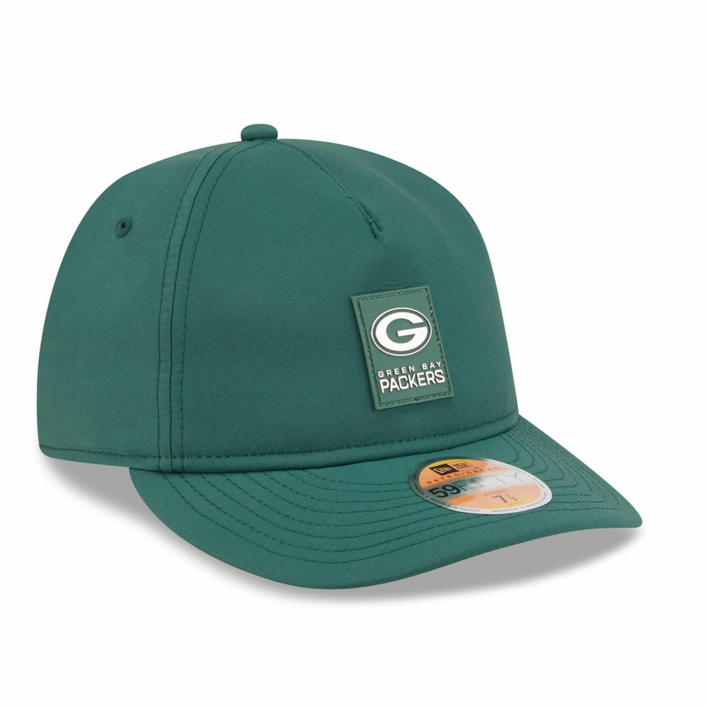Green Bay Packers New Era 2025 Sideline Retro Crown 59FIFTY Fitted Hat Green