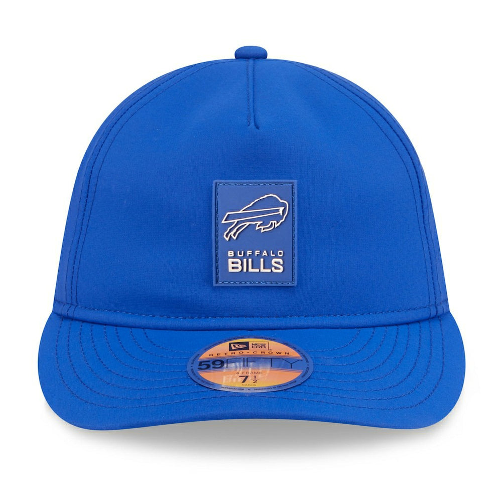 Buffalo Bills New Era 2025 Sideline Retro Crown 59FIFTY Fitted Hat Royal