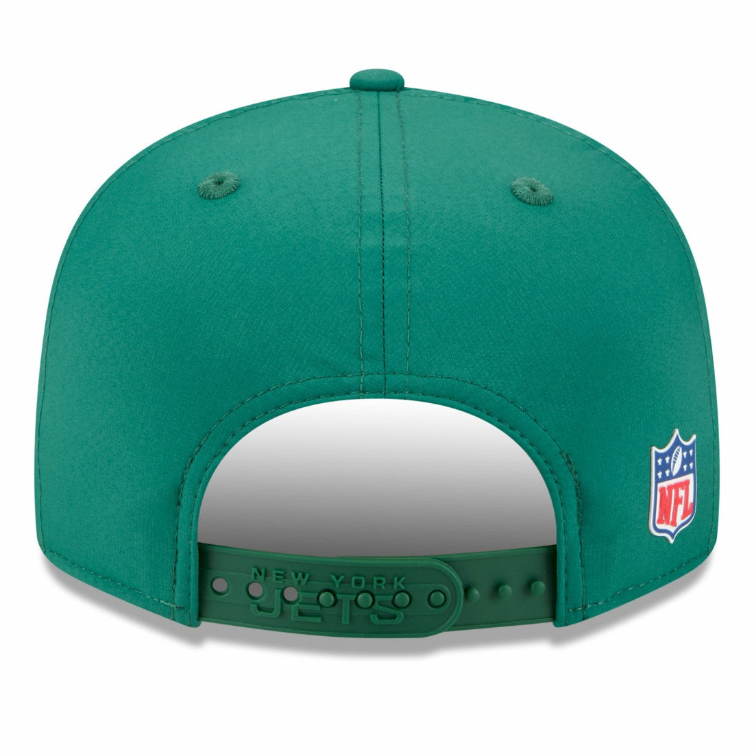 New York Jets New Era 2025 Sideline Split Panel 9FIFTY Snapback Hat Green