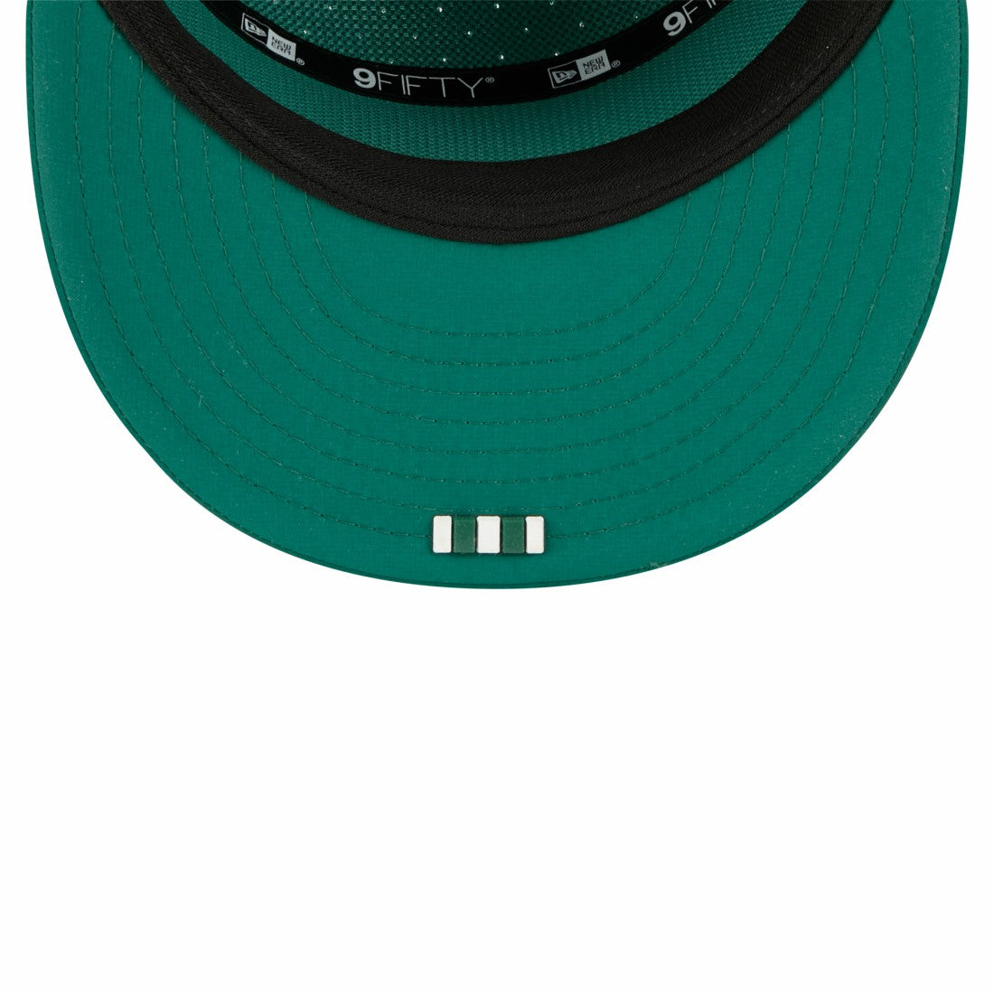 New York Jets New Era 2025 Sideline Split Panel 9FIFTY Snapback Hat Green