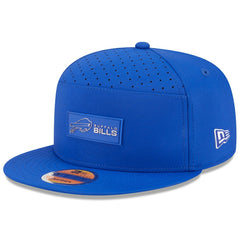 Buffalo Bills New Era 2025 Sideline Split Panel 9FIFTY Snapback Hat Royal