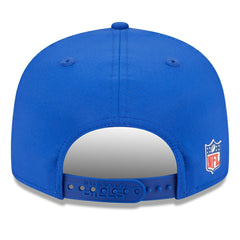 Buffalo Bills New Era 2025 Sideline Throwback Split Panel 9FIFTY Snapback Hat Royal
