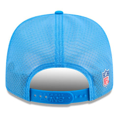 Detroit Lions New Era 2025 Sideline 9SEVENTY Trucker Adjustable Hat Blue