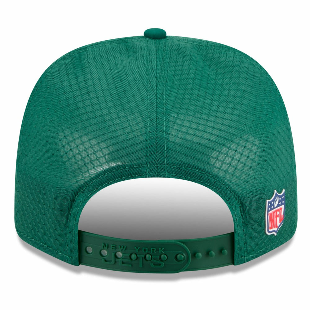 New York Jets New Era 2025 Sideline 9SEVENTY Trucker Adjustable Hat Green