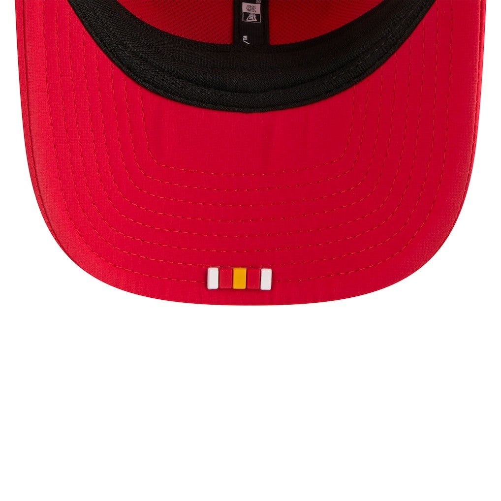 Kansas City Chiefs New Era 2025 Sideline 9SEVENTY Trucker Adjustable Hat Red