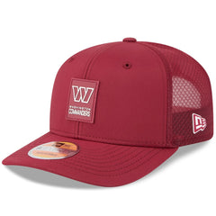 Washington Commanders New Era 2025 Sideline 9SEVENTY Trucker Adjustable Hat Burgundy