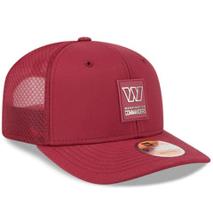 Washington Commanders New Era 2025 Sideline 9SEVENTY Trucker Adjustable Hat Burgundy