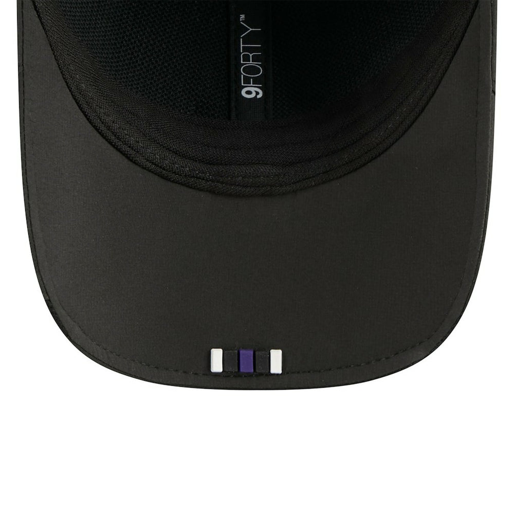 Baltimore Ravens New Era 2025 Sideline M-Crown 9FORTY Adjustable Hat Black