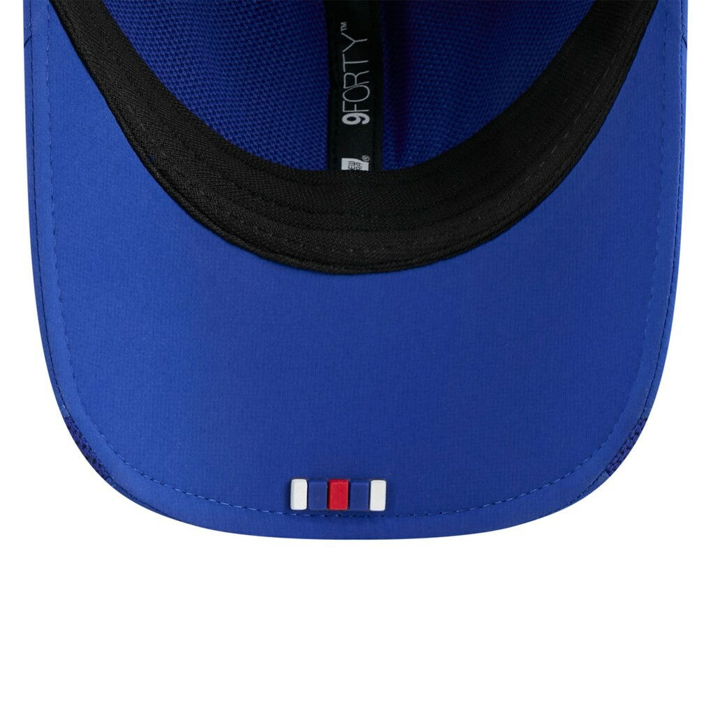 Buffalo Bills New Era 2025 Sideline Throwback M-Crown 9FORTY Adjustable Hat Royal
