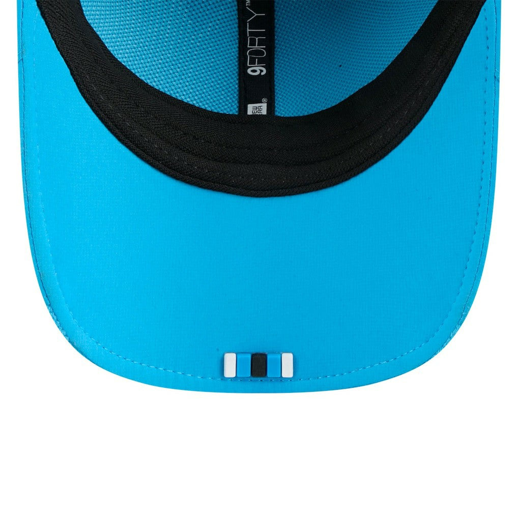 Carolina Panthers New Era 2025 Sideline M-Crown 9FORTY Adjustable Hat Blue