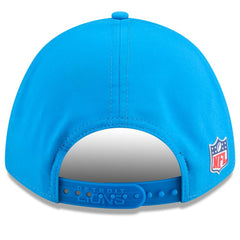 Detroit Lions New Era 2025 Sideline M-Crown 9FORTY Adjustable Hat Blue