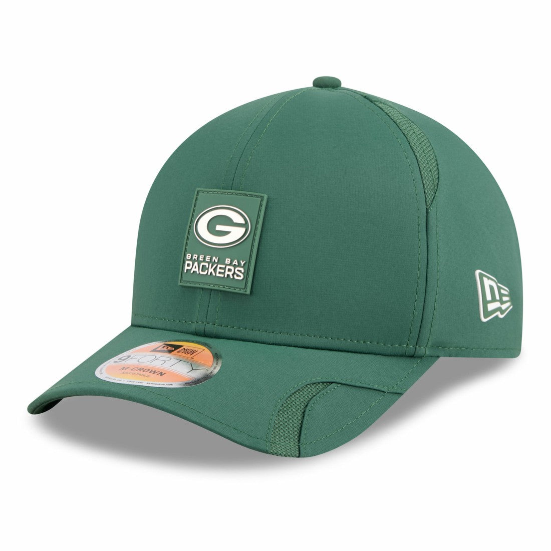 Green Bay Packers New Era 2025 Sideline M-Crown 9FORTY Adjustable Hat Green