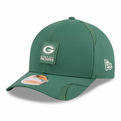 Green Bay Packers New Era 2025 Sideline M-Crown 9FORTY Adjustable Hat Green