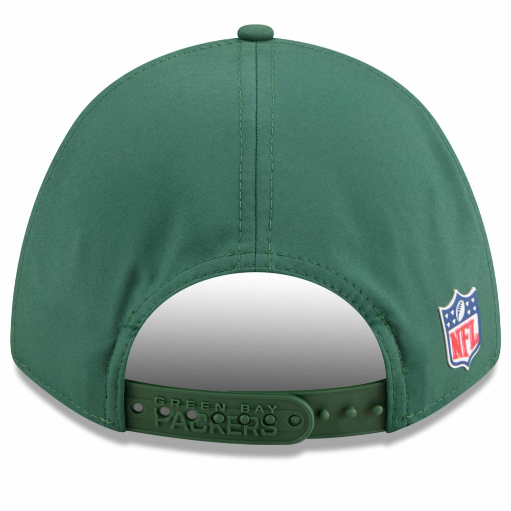 Green Bay Packers New Era 2025 Sideline M-Crown 9FORTY Adjustable Hat Green