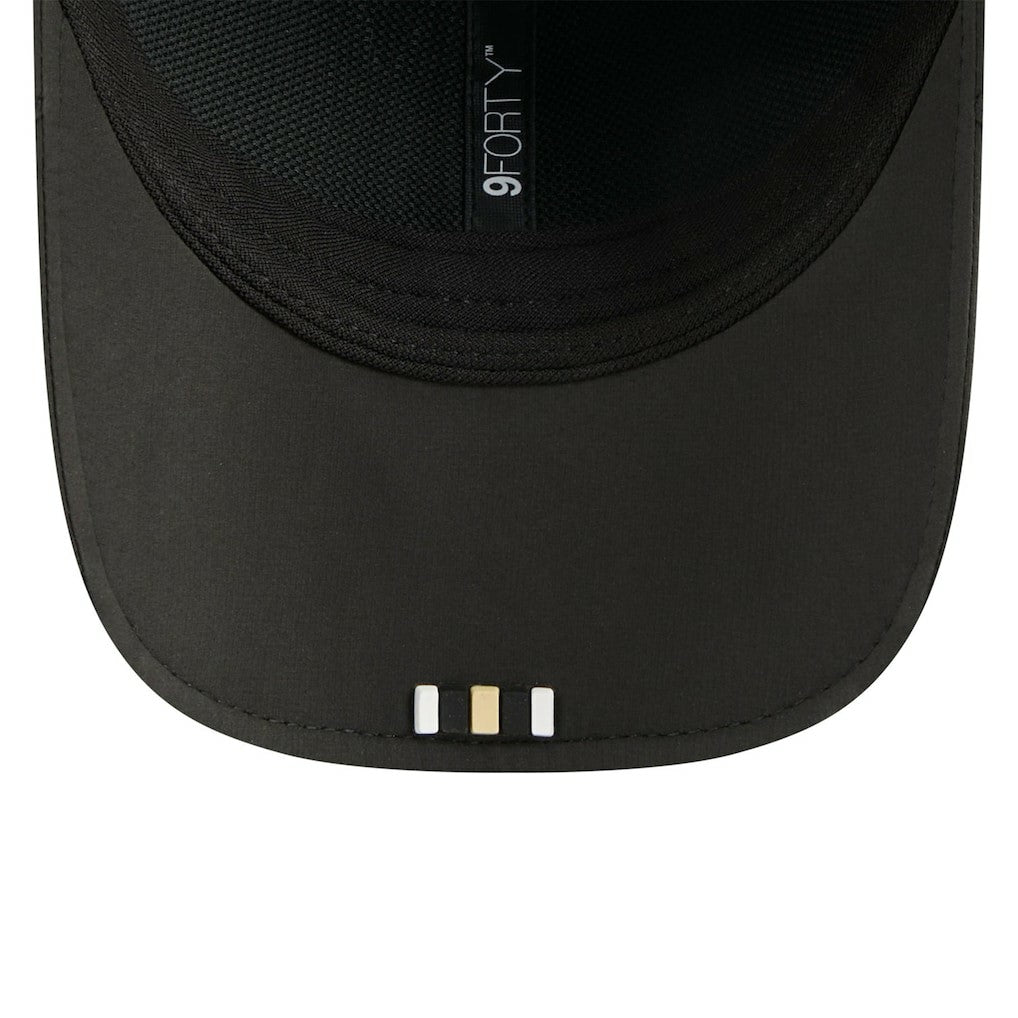 New Orleans Saints New Era 2025 Sideline M-Crown 9FORTY Adjustable Hat Black