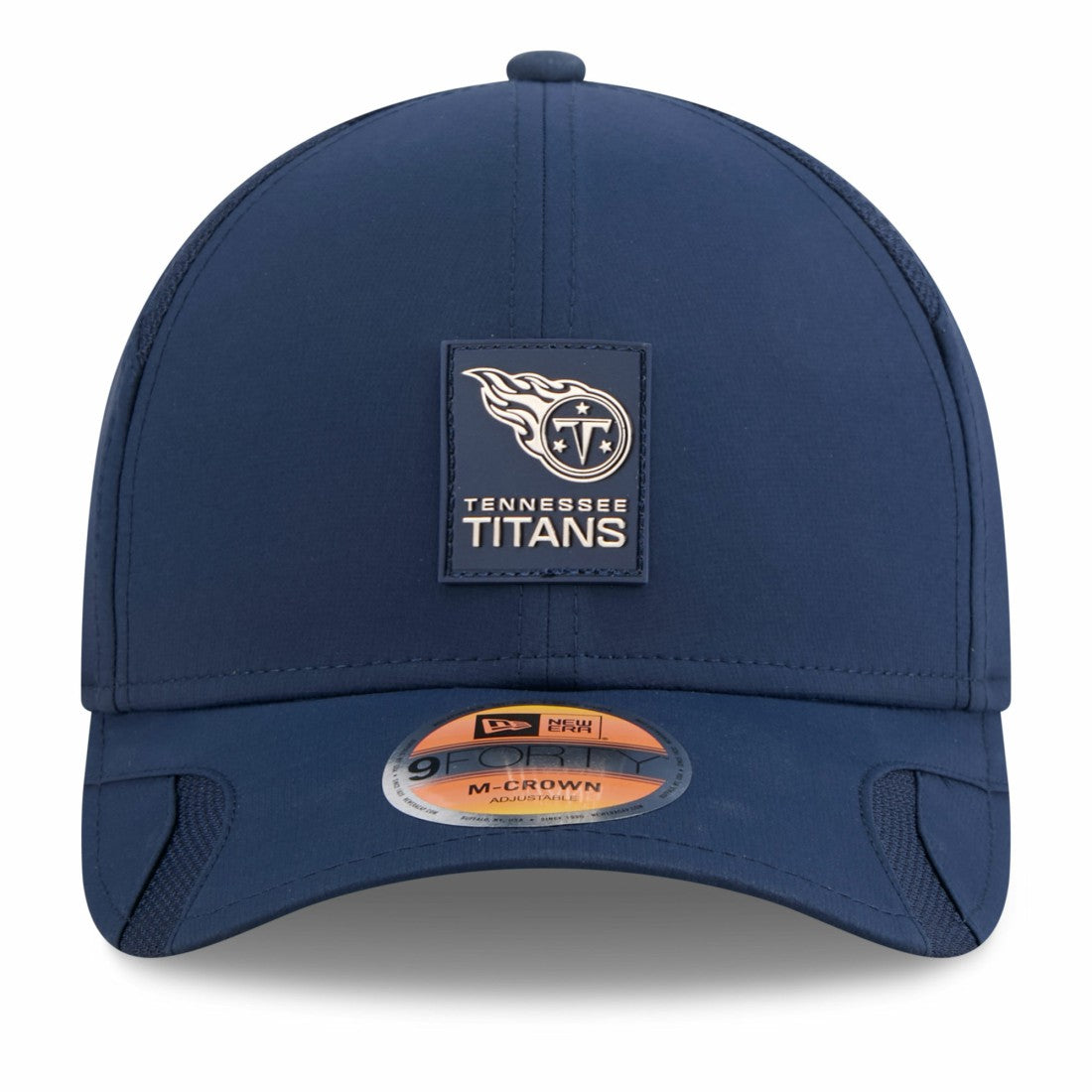 Tennessee Titans New Era 2025 Sideline M-Crown 9FORTY Adjustable Hat Navy