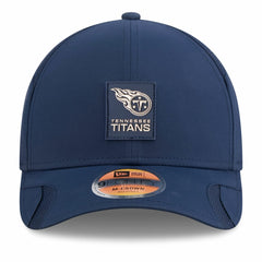 Tennessee Titans New Era 2025 Sideline M-Crown 9FORTY Adjustable Hat Navy