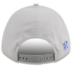 New York Giants New Era 2025 Sideline M-Crown 9FORTY Adjustable Hat Gray