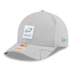 Philadelphia Eagles New Era 2025 Sideline M-Crown 9FORTY Adjustable Hat Gray