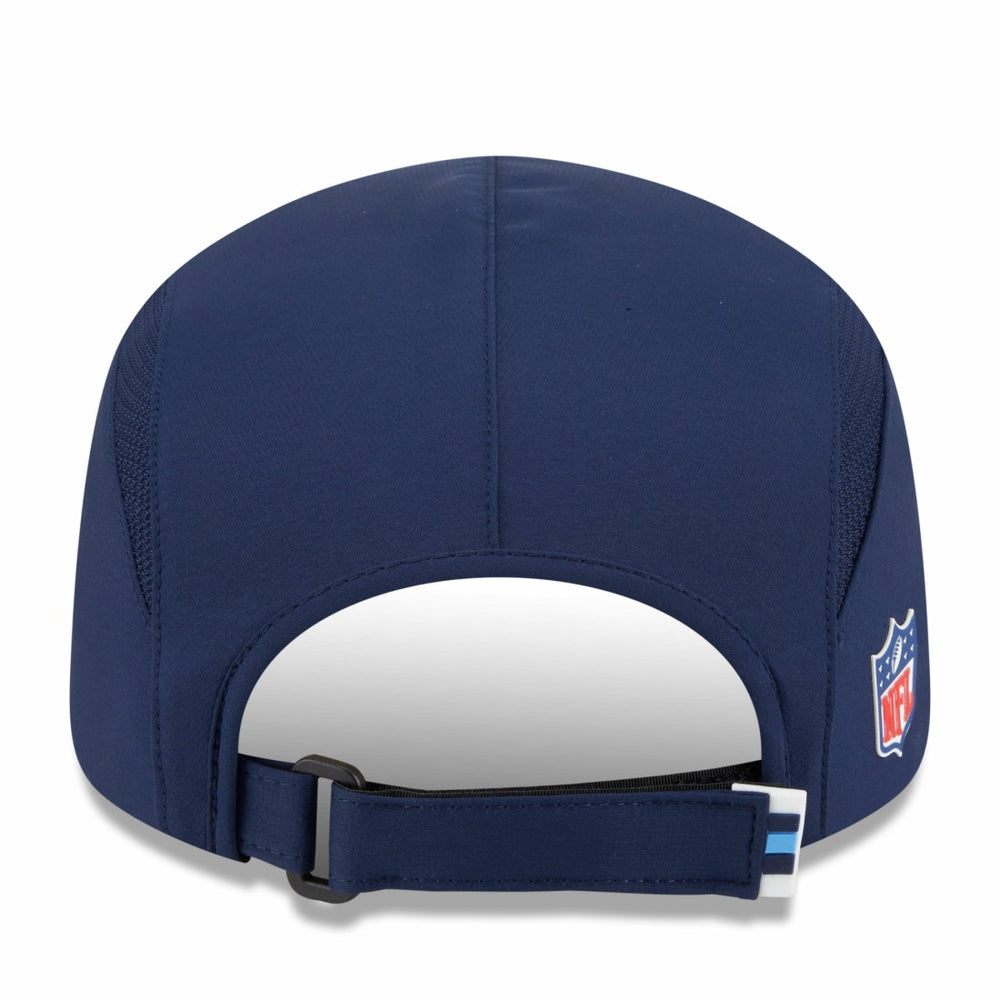 Tennessee Titans New Era 2025 Sideline Runner Adjustable Hat Navy