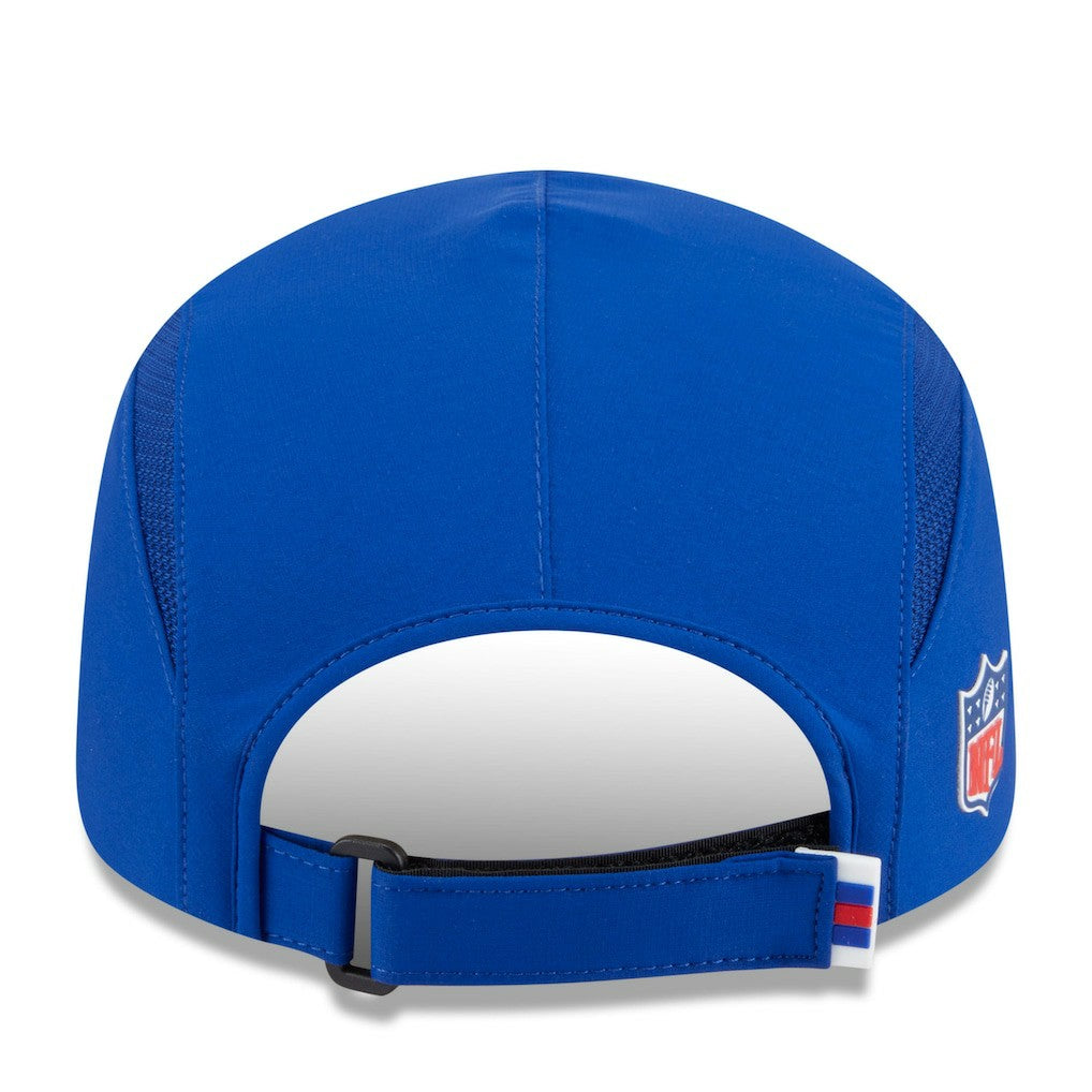 New York Giants New Era 2025 Sideline Runner Adjustable Hat Royal