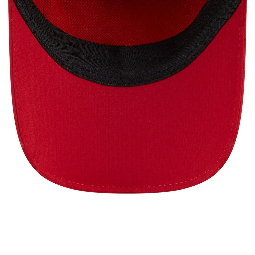 San Francisco 49ers New Era 2025 Sideline Runner Adjustable Hat Scarlet