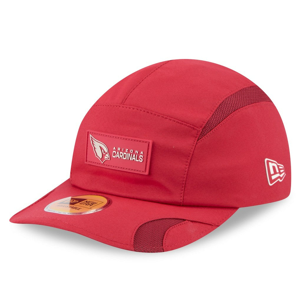 Arizona Cardinals New Era 2025 Sideline Runner Adjustable Hat Cardinal