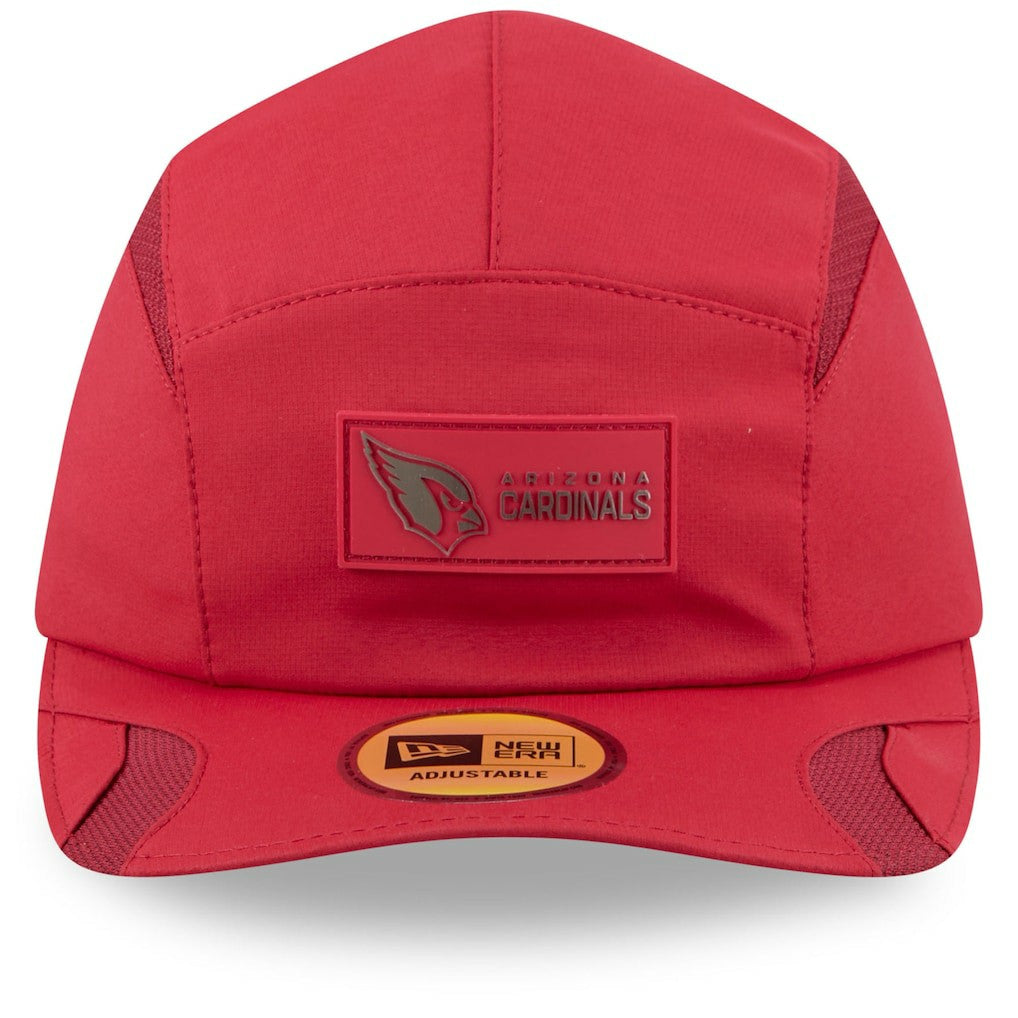 Arizona Cardinals New Era 2025 Sideline Runner Adjustable Hat Cardinal