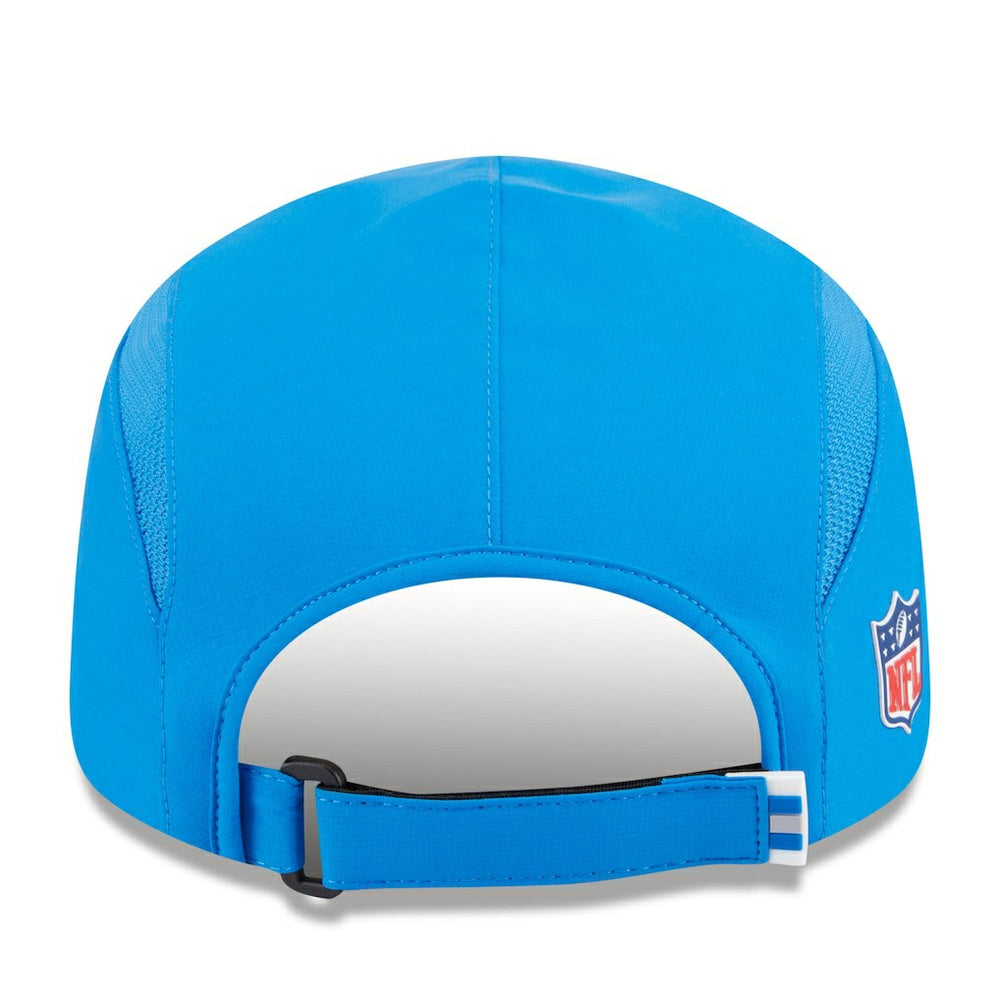 Detroit Lions New Era 2025 Sideline Runner Adjustable Hat Blue