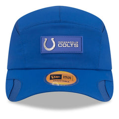 Indianapolis Colts New Era 2025 Sideline Runner Adjustable Hat Royal