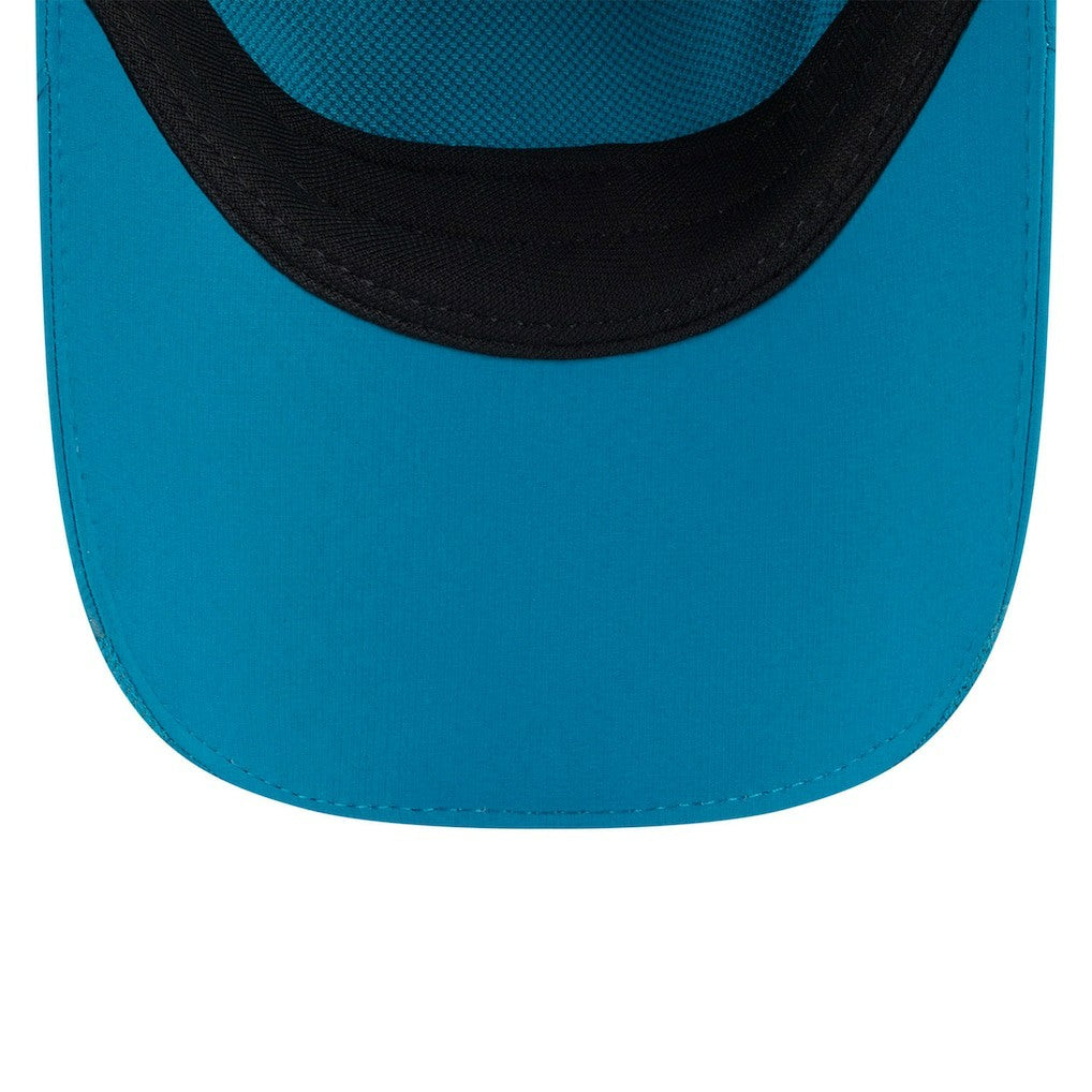 Jacksonville Jaguars New Era 2025 Sideline Runner Adjustable Hat Teal
