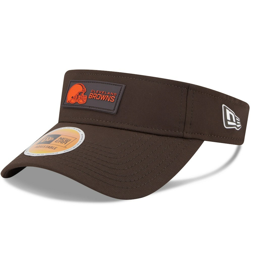 Cleveland Browns New Era 2025 Sideline Visor Brown
