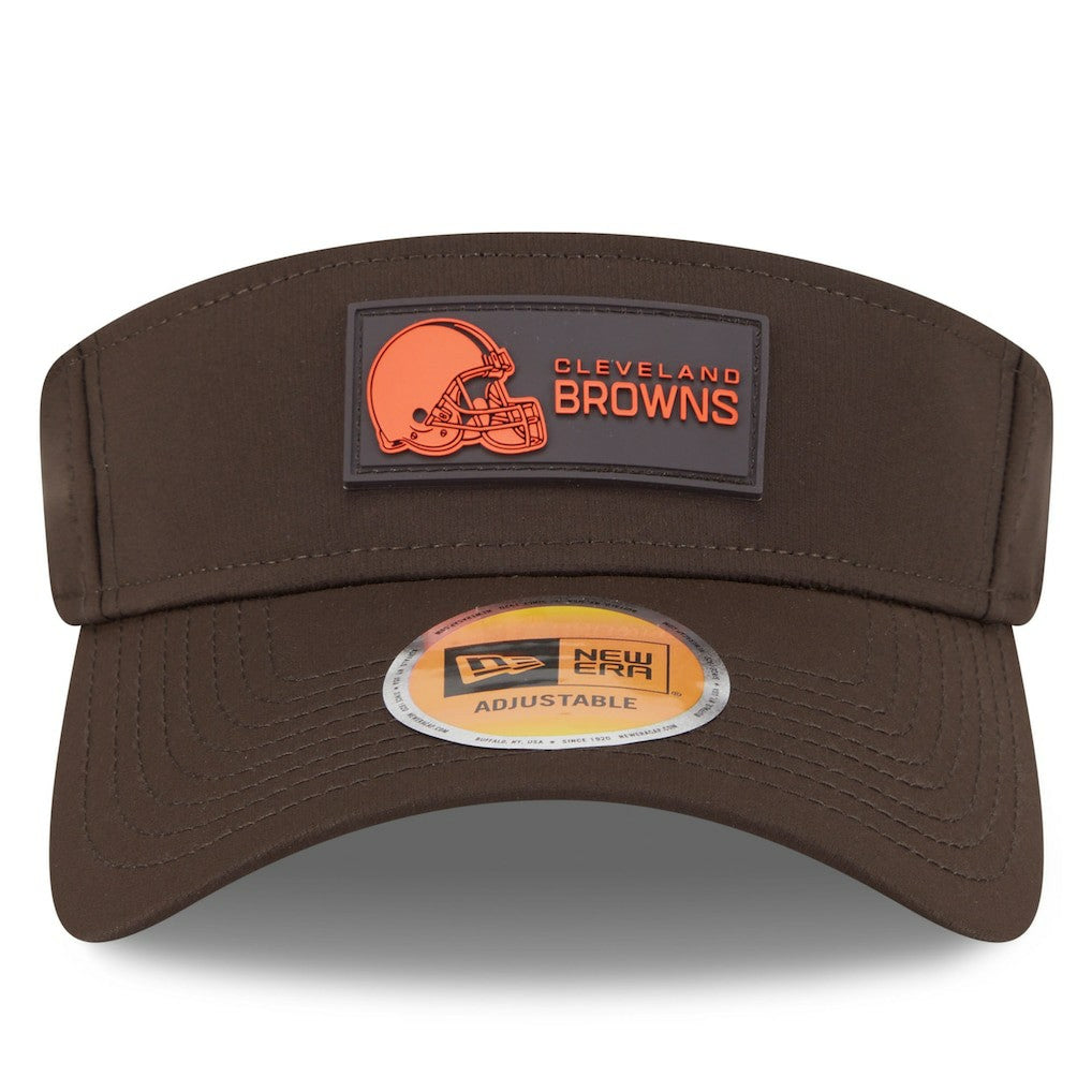 Cleveland Browns New Era 2025 Sideline Visor Brown